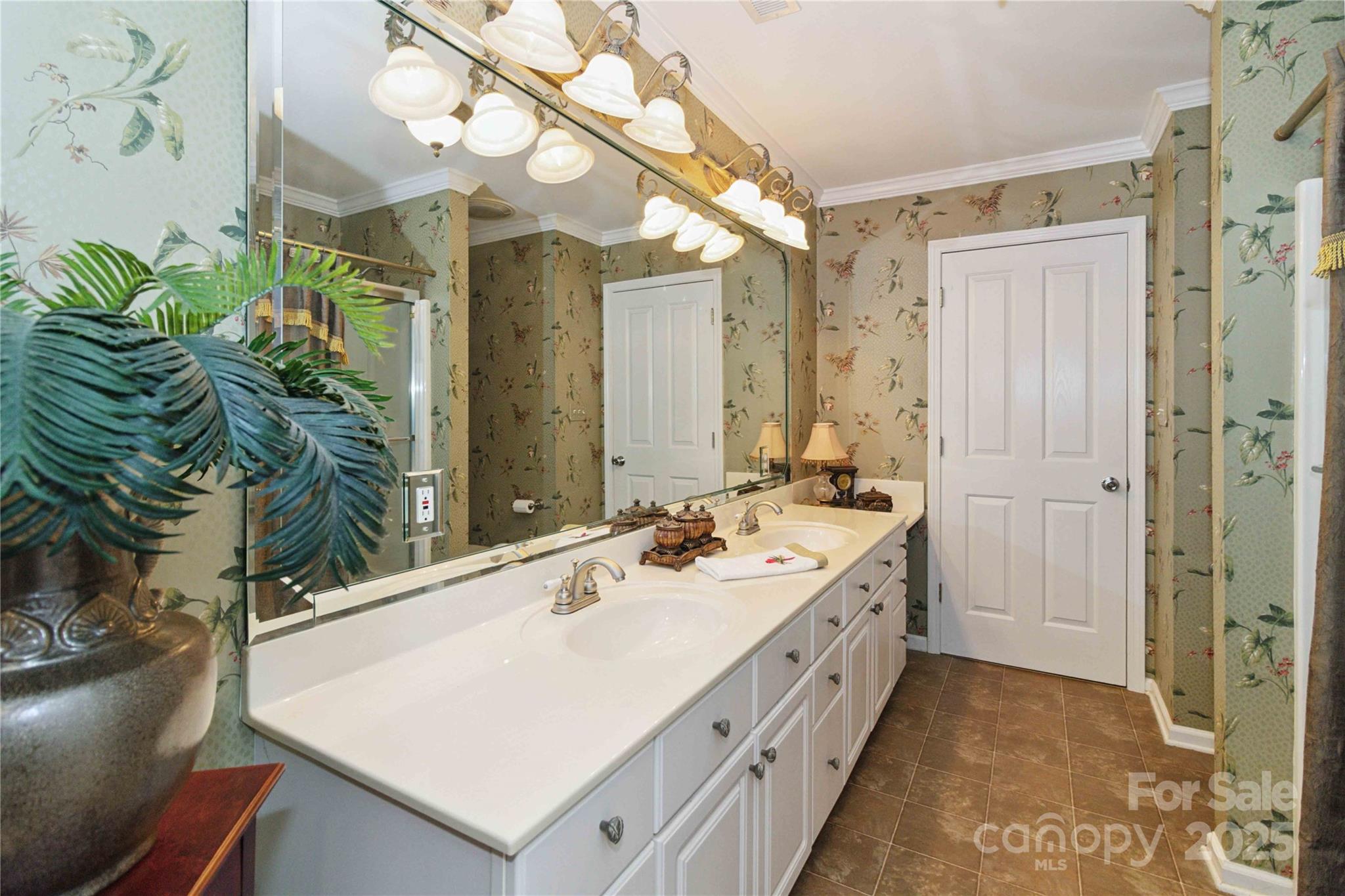 865 State Rd S-46-151 Clover, SC 29710 - Photo 23 of 48 a bathroom with a double vanity sink mirror and shower