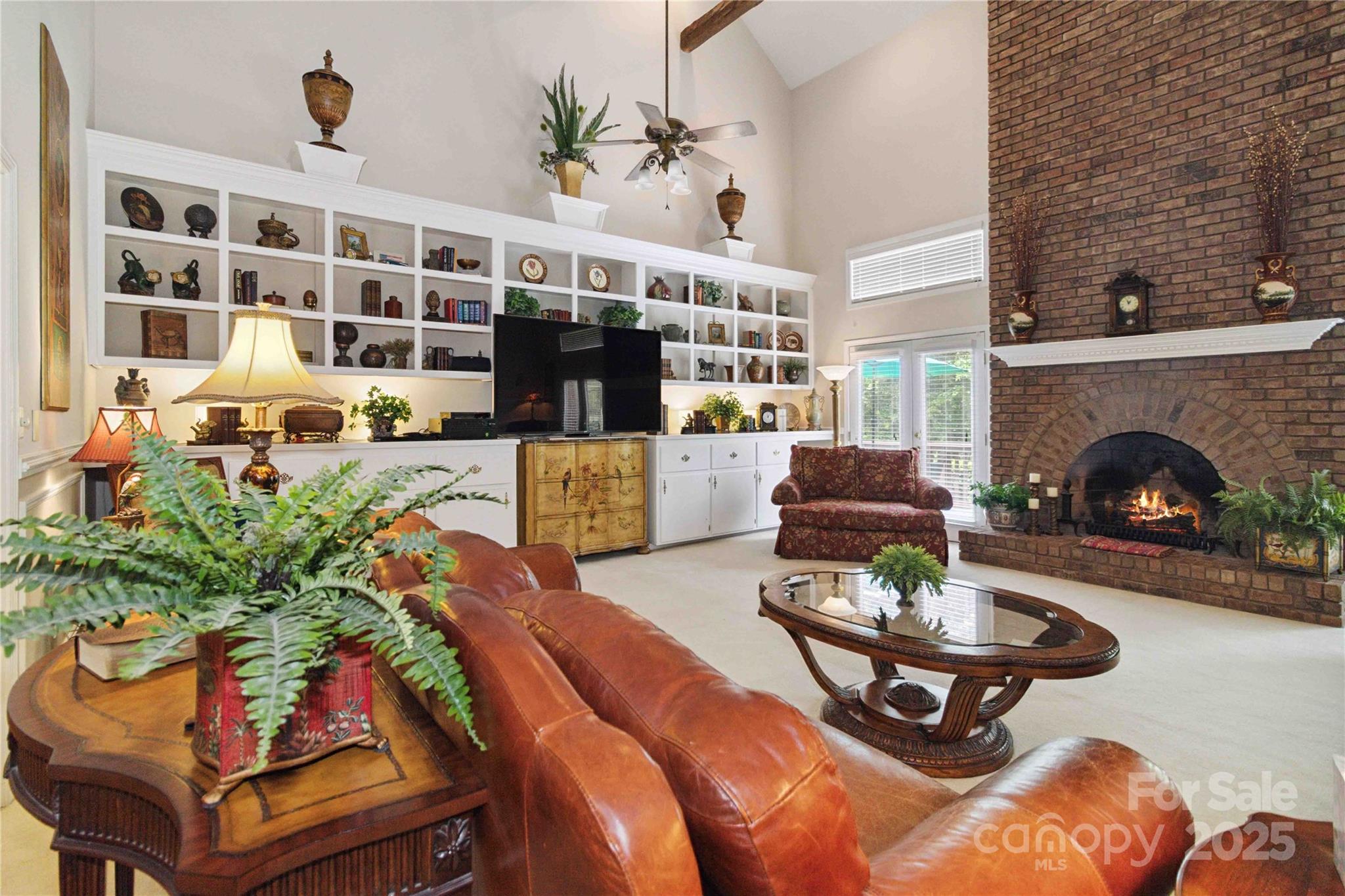 865 State Rd S-46-151 Clover, SC 29710 - Photo 7 of 48 a living room with fireplace furniture and a fireplace