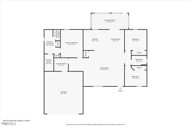 $315,000 | 2027 Granada Road, LaBelle, FL 33935