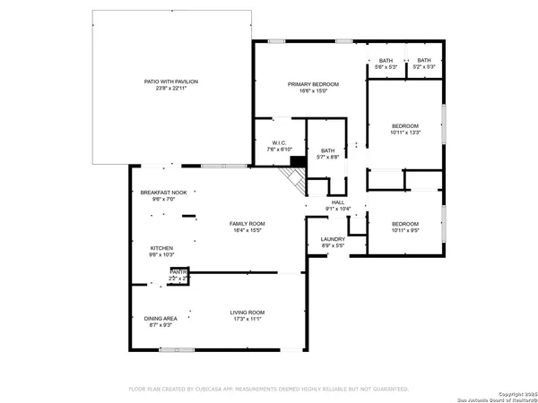 a picture of a floor plan