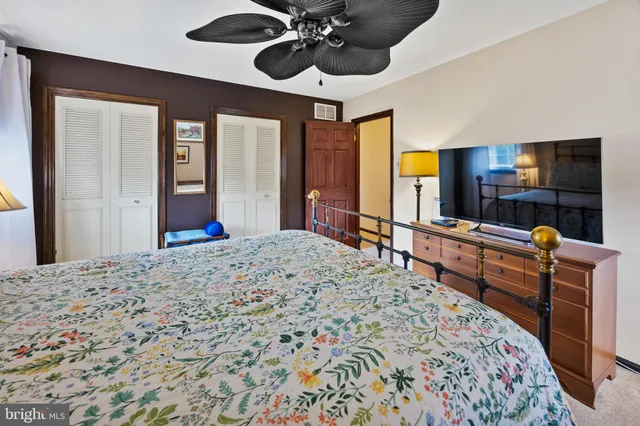 a room with gym equipment