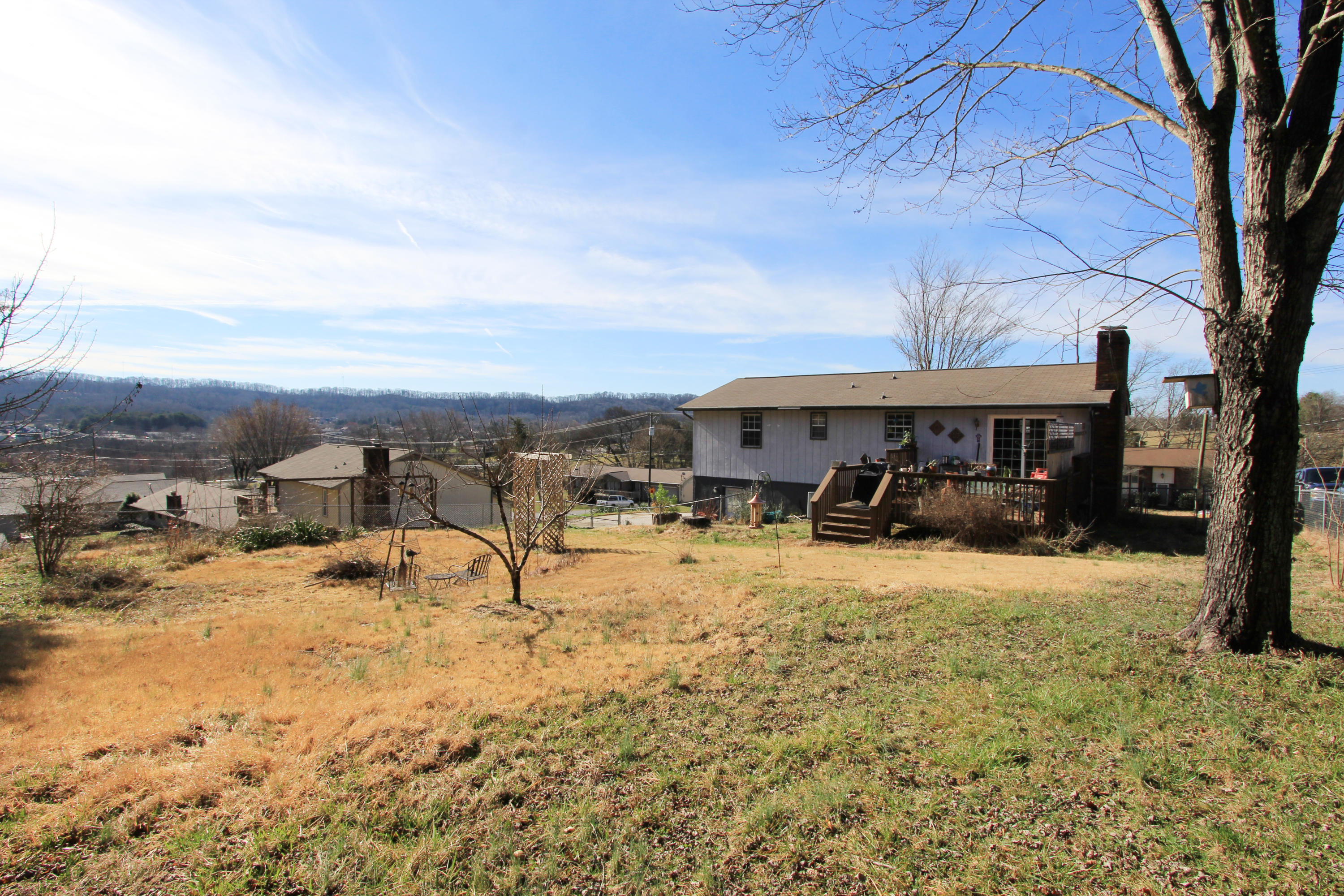 7616 Cedarcrest Road Knoxville, TN 37938 - Photo 33 of 35 Back Yard looking towards the House