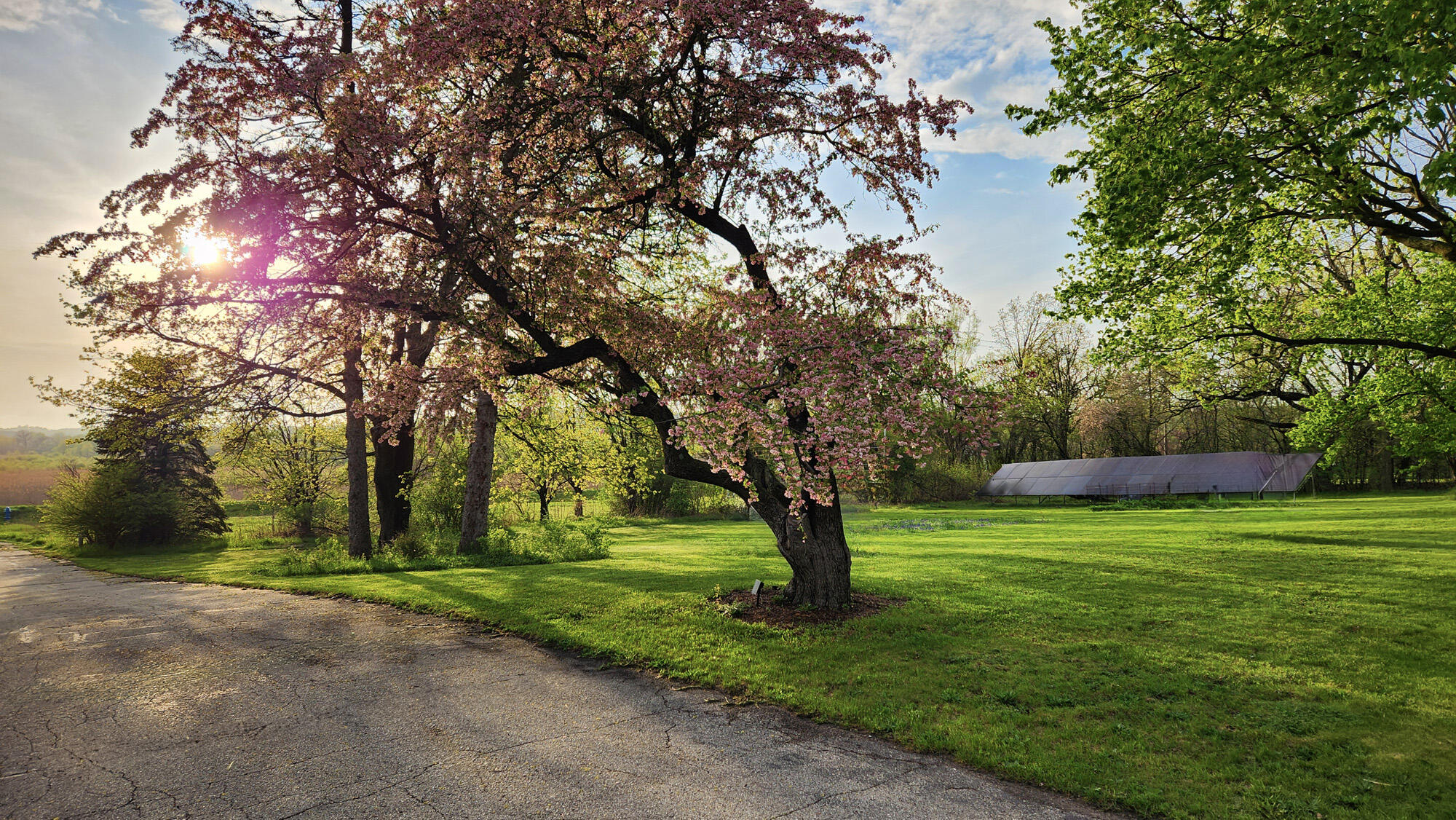 1009 Spring Valley Road Burlington, WI 53105 - Photo 46 of 49 Springtime at Dusk