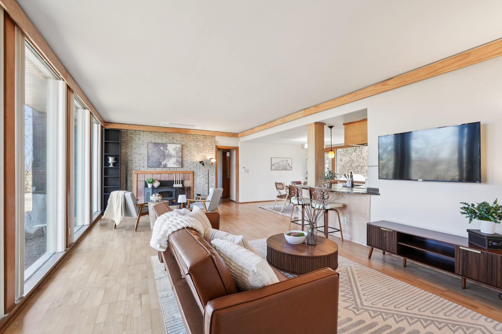 1009 Spring Valley Road Burlington, WI 53105 - Photo 4 of 49 Refinished HWF's