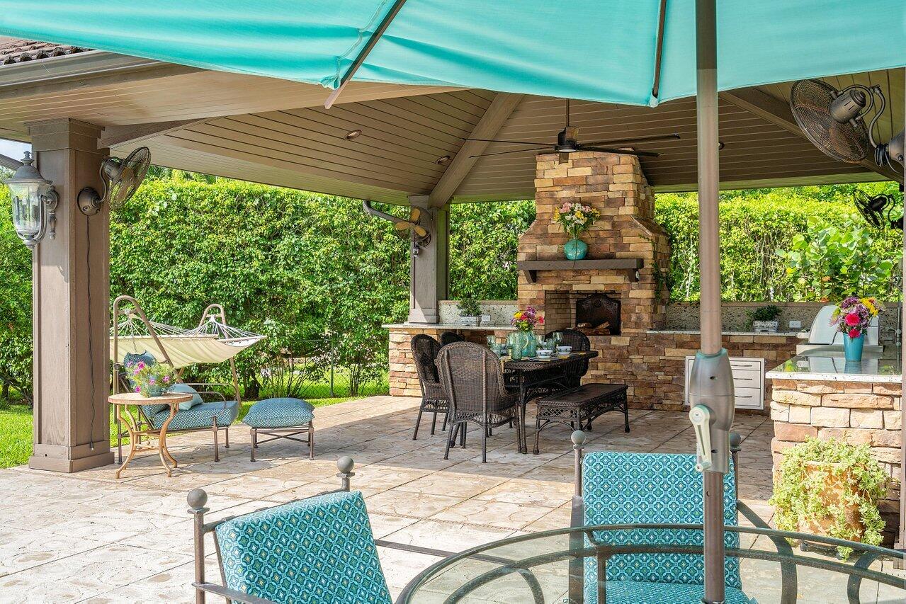 8203 Sawpine Road Delray Beach, FL 33446 - Photo 53 of 82 Summer Kitchen 2