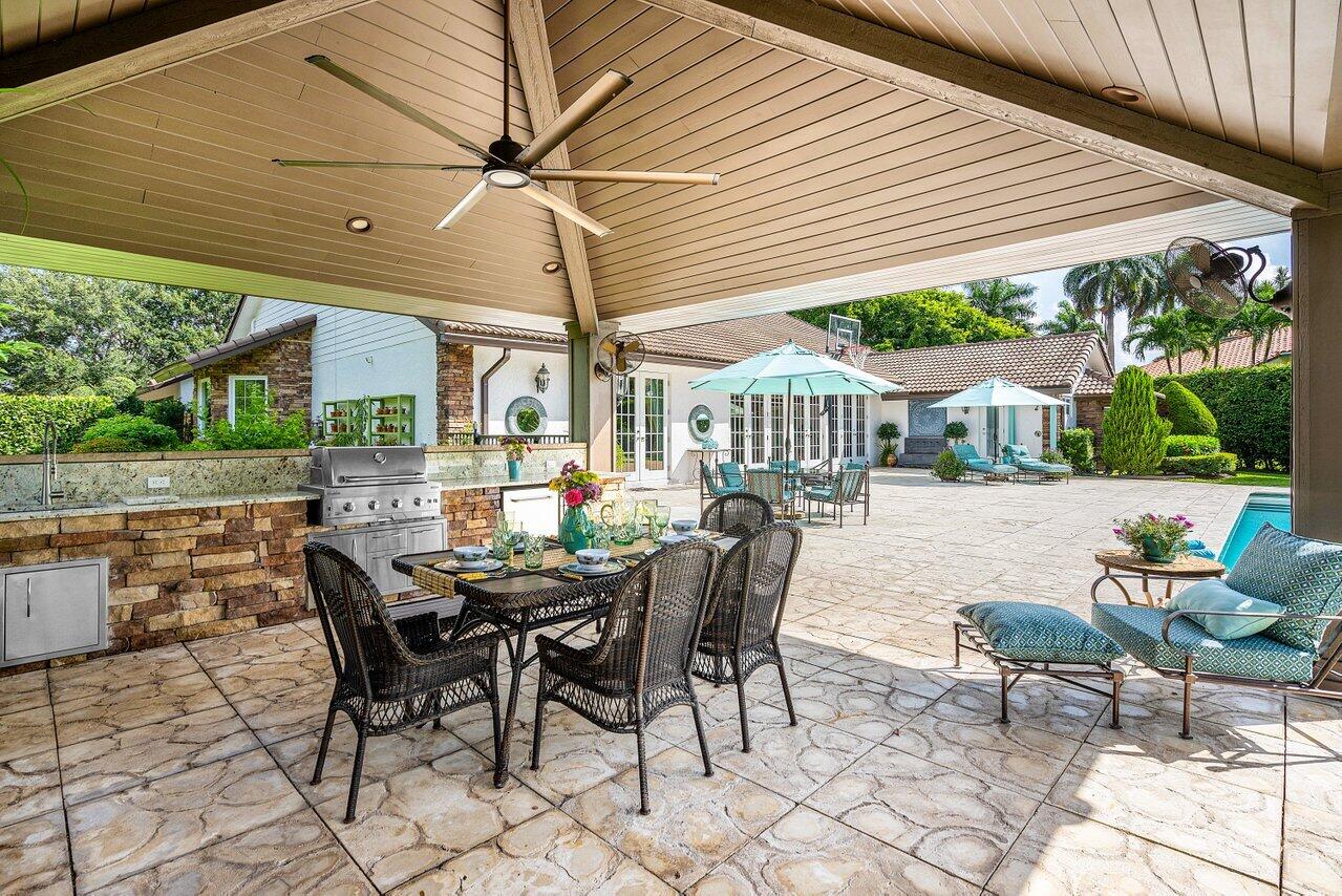 8203 Sawpine Road Delray Beach, FL 33446 - Photo 54 of 82 Summer Kitchen 2