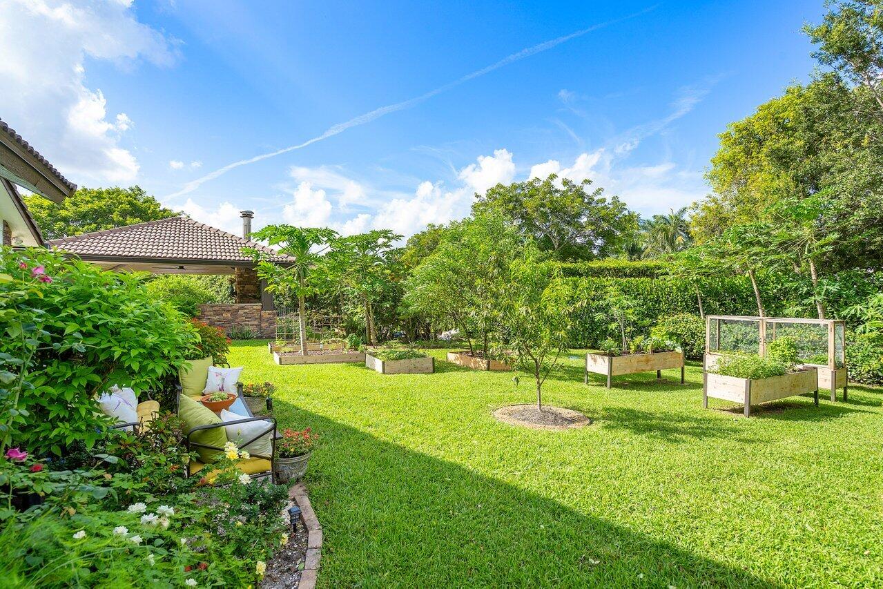 8203 Sawpine Road Delray Beach, FL 33446 - Photo 68 of 82 Vegetable Garden