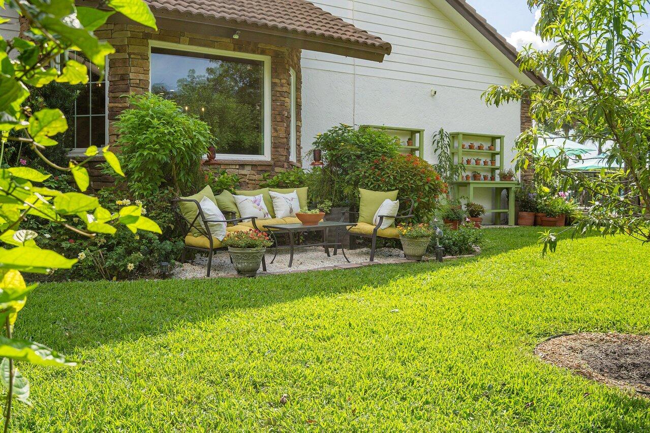8203 Sawpine Road Delray Beach, FL 33446 - Photo 70 of 82 Garden