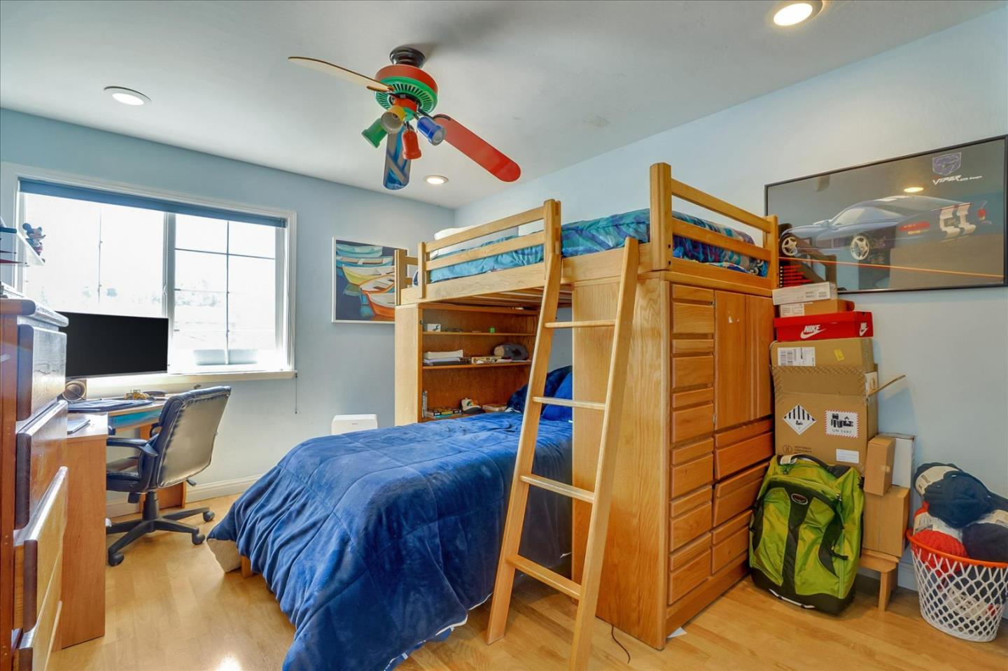 7166 Brooktree Way San Jose, CA 95120 - Photo 19 of 48 a bed room with a bed and a window