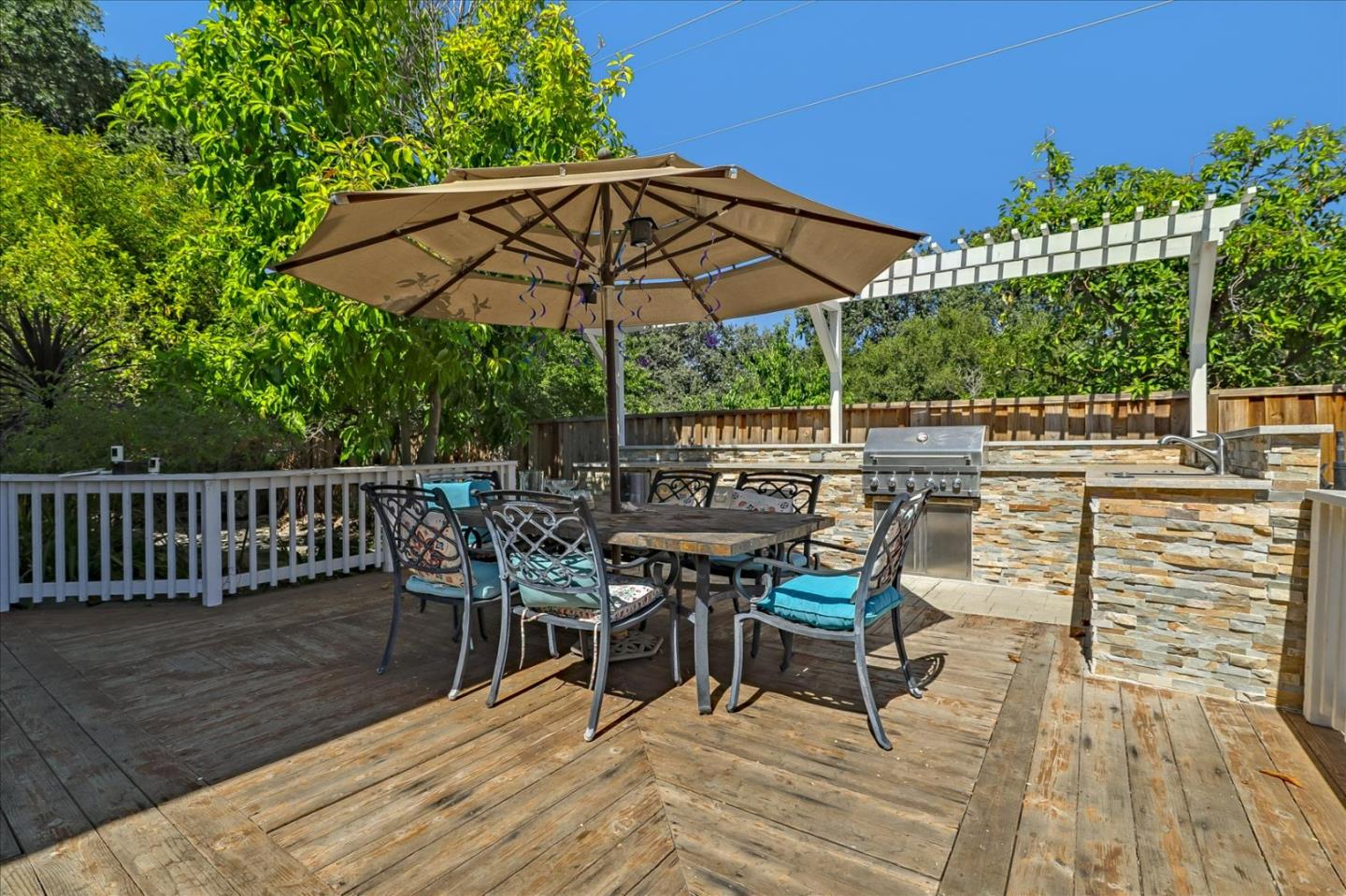 7166 Brooktree Way San Jose, CA 95120 - Photo 33 of 48 a view of a chairs and table in the patio