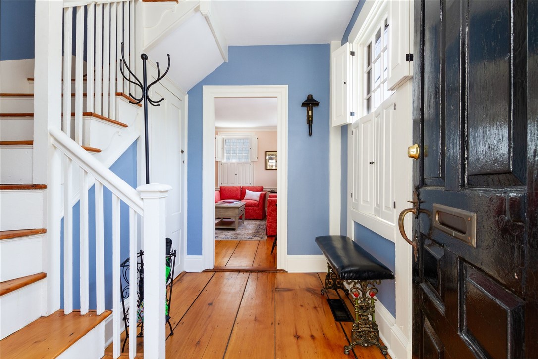26 Thames Street Newport, RI 02840 - Photo 11 of 45 Front Foyer and front staircase