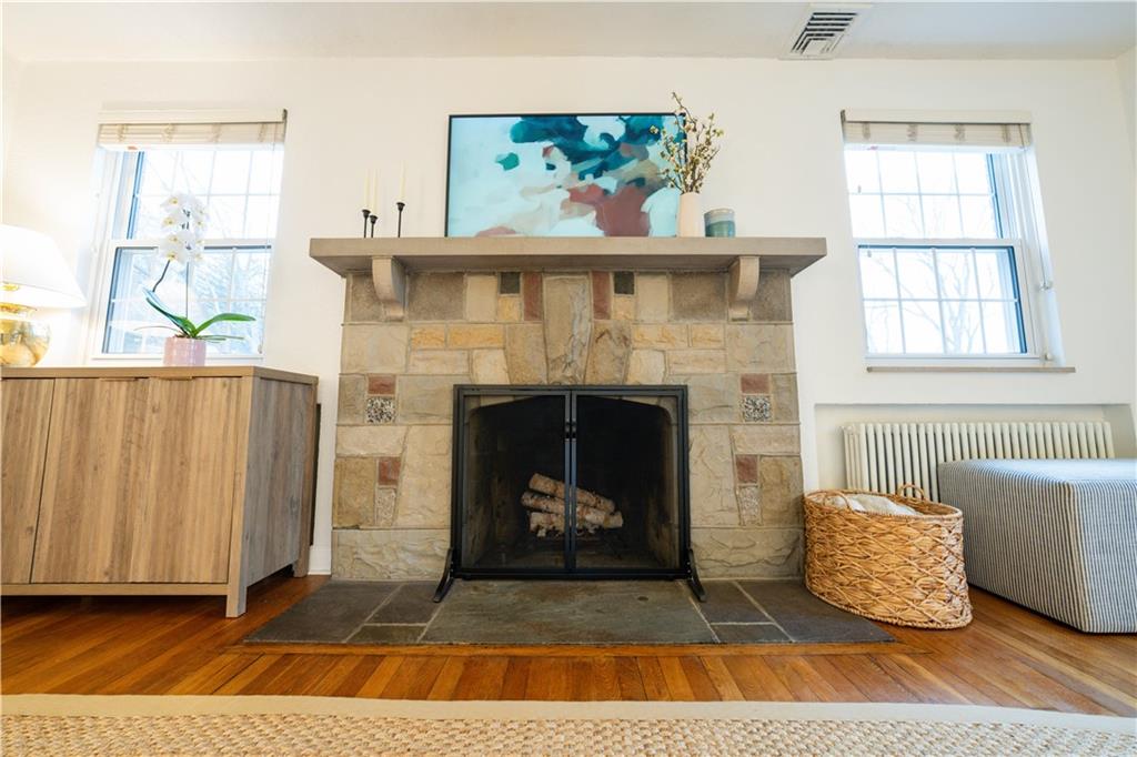 111 Sycamore Drive Pittsburgh, PA 15237 - Photo 8 of 24 a living room with furniture and a fireplace