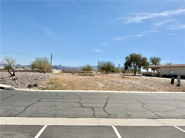 a view of road with a building