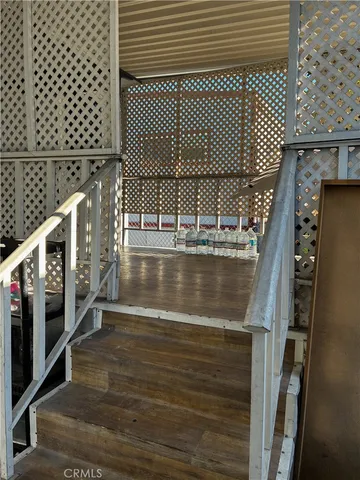 a view of front door