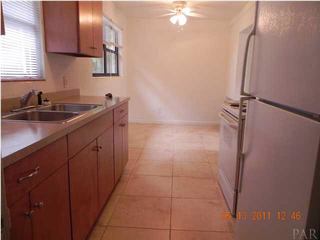 204 Alton Road Pensacola, FL 32507 - Photo 6 of 21 Another view of the Eat In Kitchen with Lighted Ceiling Fan.