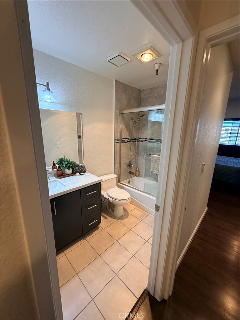 14630 Dickens Street, Unit 307 Sherman Oaks, CA 91403 - Photo 37 of 41 a bathroom with a sink a toilet and shower