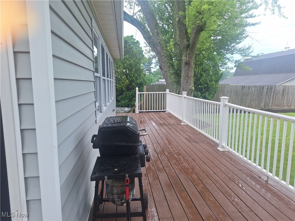 15818 Georgia Road Middlefield, OH 44062 - Photo 5 of 38 Rear Deck