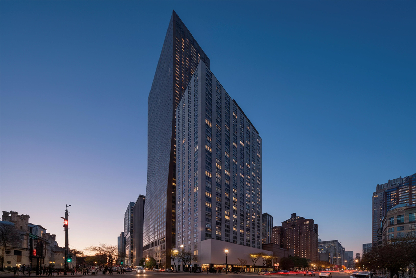 777 North Michigan Avenue, Unit 1601 Chicago, IL 60611 - Photo 43 of 44 a view of a city with tall buildings