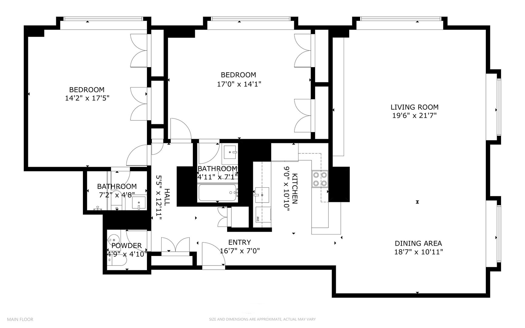 777 North Michigan Avenue, Unit 1601 Chicago, IL 60611 - Photo 44 of 44 a picture of floor with a white wall and a painting