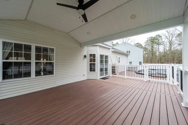 a view of a house with wooden floor
