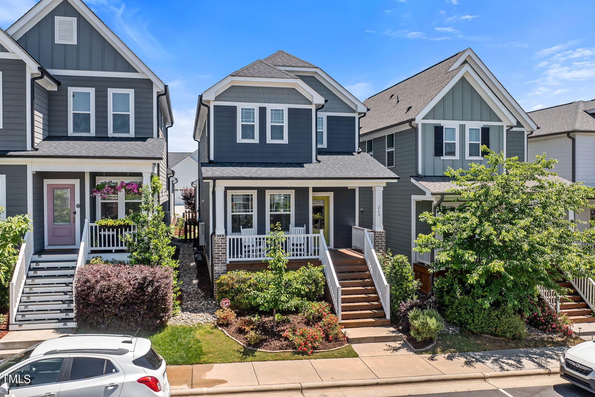 269 Douglas Falls Drive Wendell, NC 27591 - Photo 50 of 51 a front view of a house with a yard