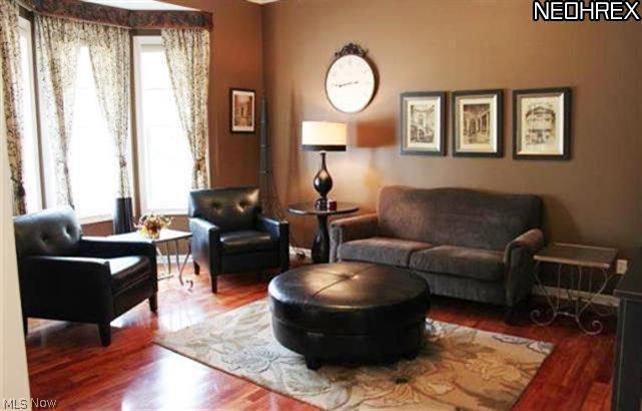 452 Forestview Road Bay Village, OH 44140 - Photo 2 of 24 Gorgeous hardwood floors and large bay window in living room/den