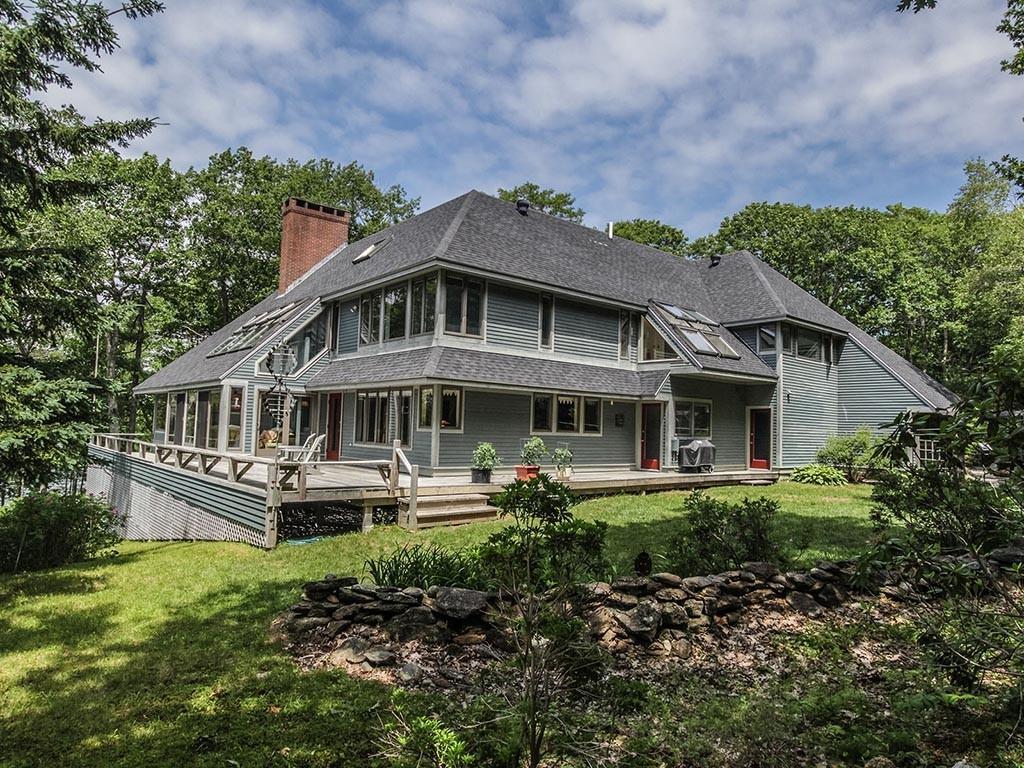 383 Harrington Road Pemaquid, ME 04558 - Photo 27 of 35 Southerly views of house and...