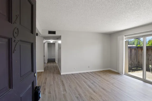 wooden floor in an empty room
