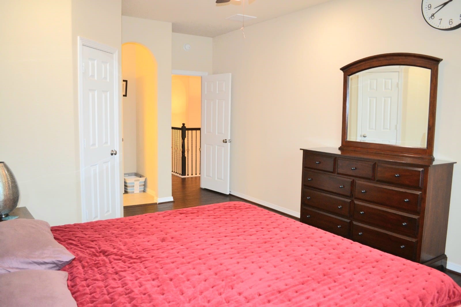 5206 Jacob Ridge Court Sugar Land, TX 77479 - Photo 33 of 42 a bedroom with a bed and a dresser
