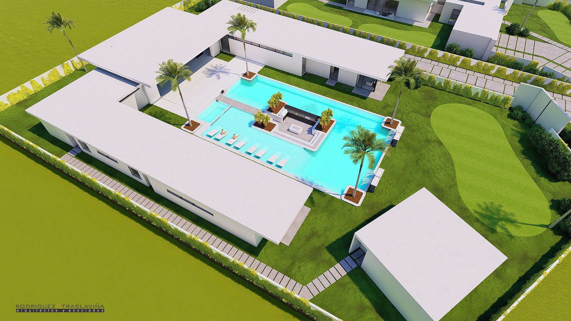 2 Acropolis Circle Rancho Mirage, CA 92270 - Photo 3 of 5 an aerial view of a house