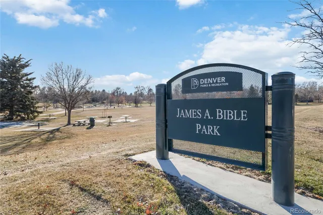 a view of a sign board