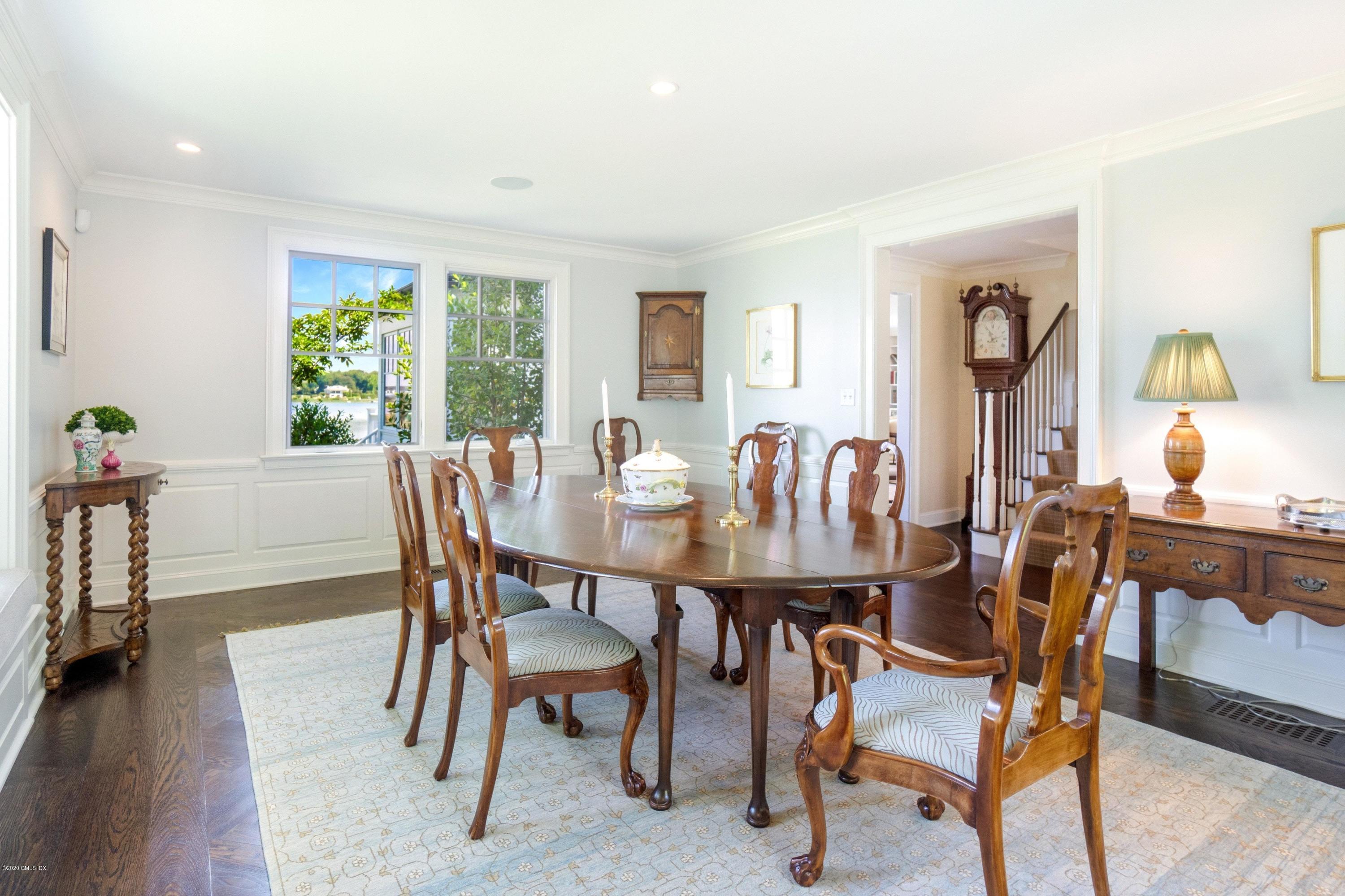16 Marlow Court Riverside, CT 06878 - Photo 19 of 31 a view of a dining room with furniture and wooden floor