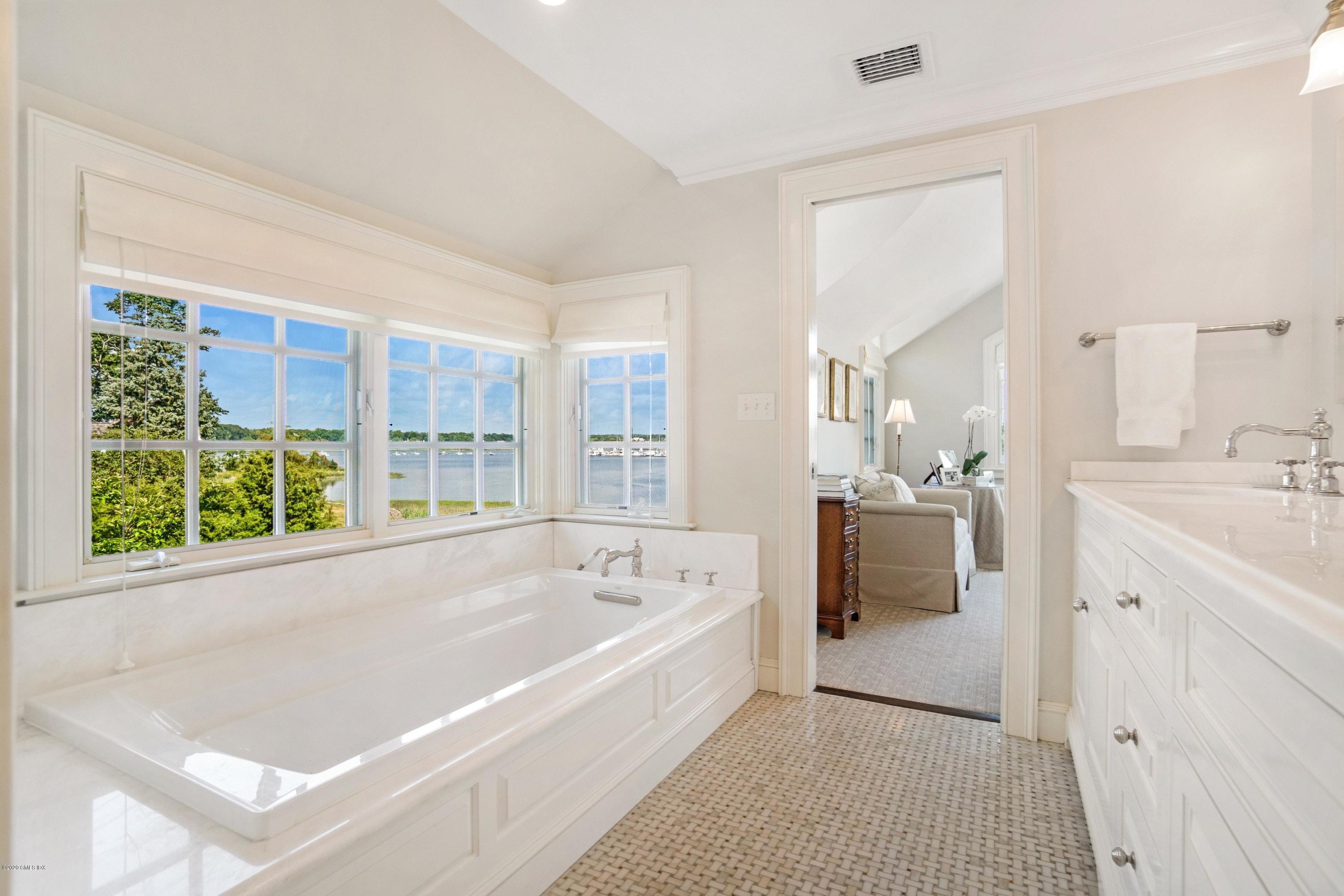 16 Marlow Court Riverside, CT 06878 - Photo 24 of 31 a spacious bathroom with sink shower and bathtub