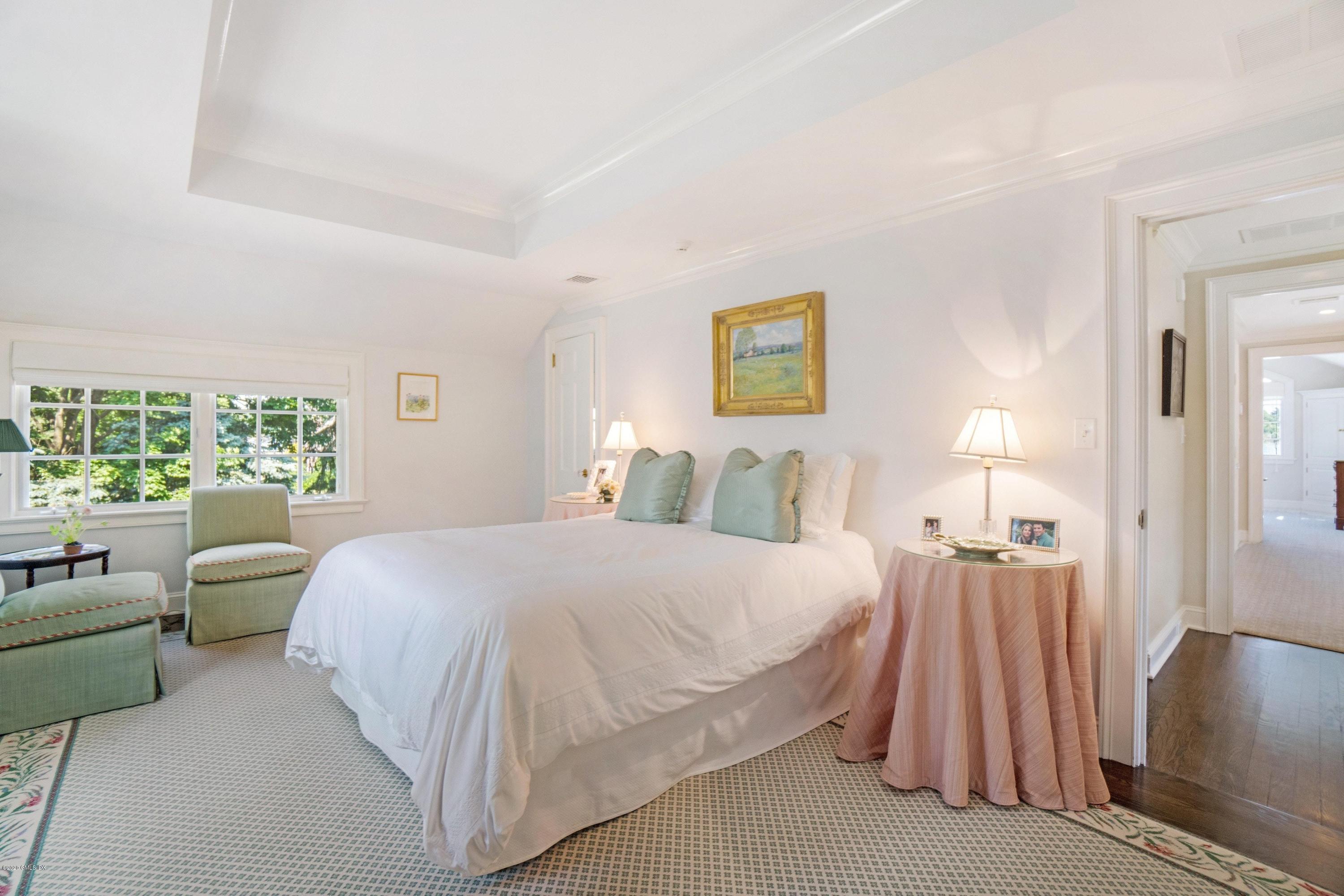 16 Marlow Court Riverside, CT 06878 - Photo 26 of 31 a bedroom with a bed and a couch