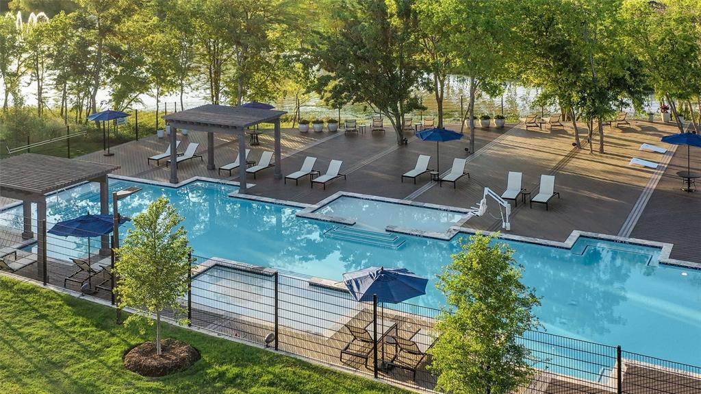 337 Augusta Court Oak Point, TX 75068 - Photo 24 of 26 an outdoor view of garden with patio