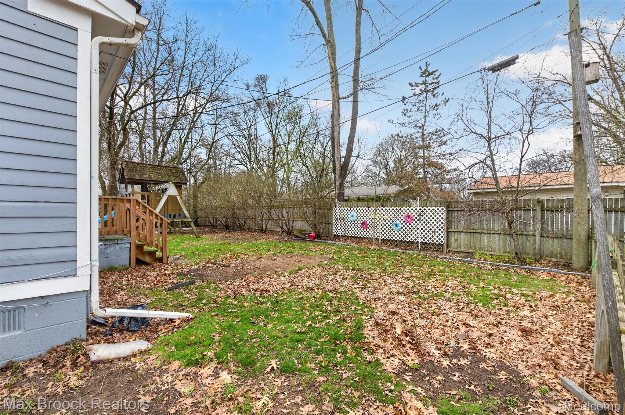 9024 Mandon Road White Lake, MI 48386 - Photo 28 of 39 Fenced backyard with a deck