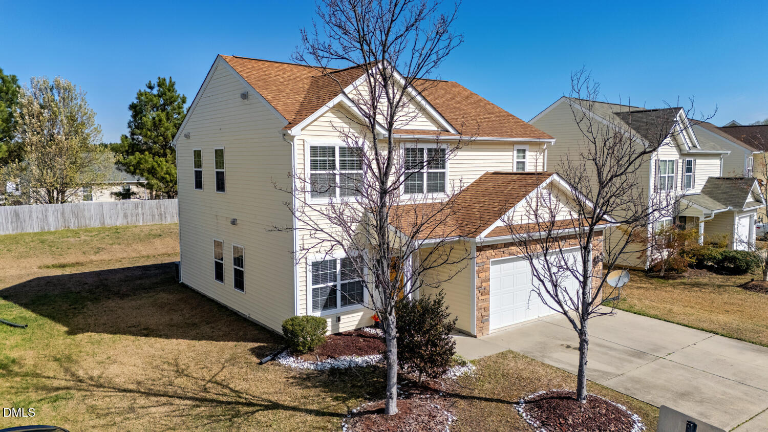 4113 Lady Slipper Lane Durham, NC 27704 - Photo 21 of 28 a view of a house with a yard
