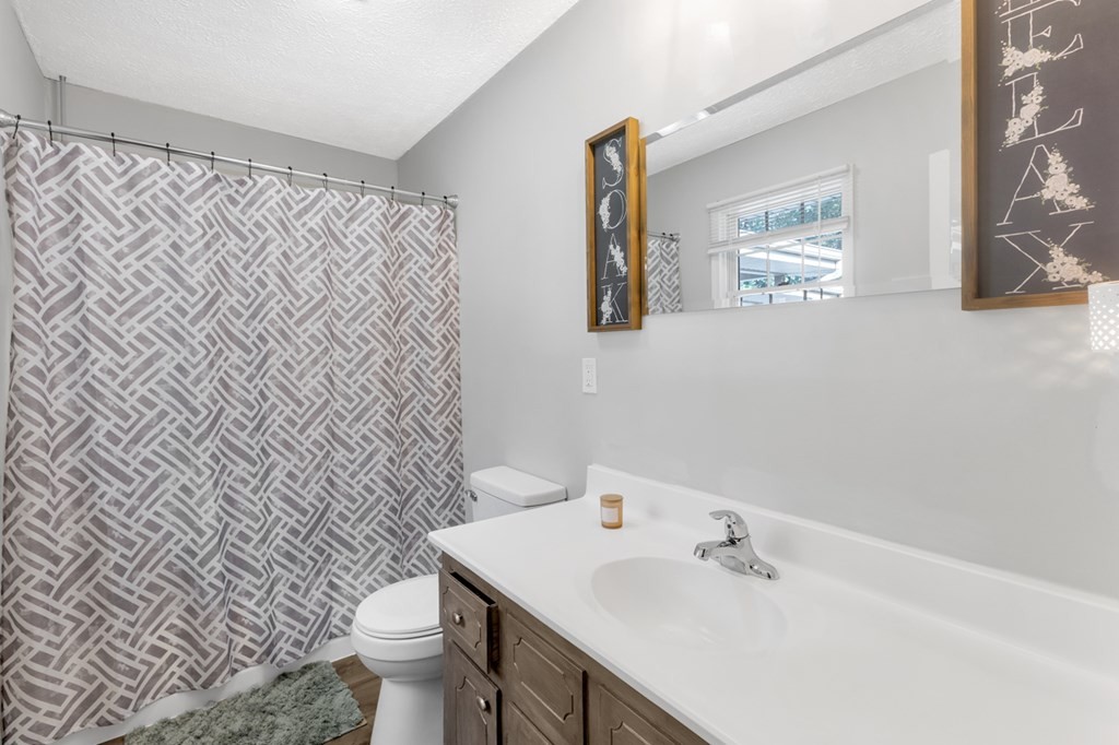 2580 Crofton Dawson Road Crofton, KY 42217 - Photo 24 of 50 a bathroom with a sink mirror and toilet