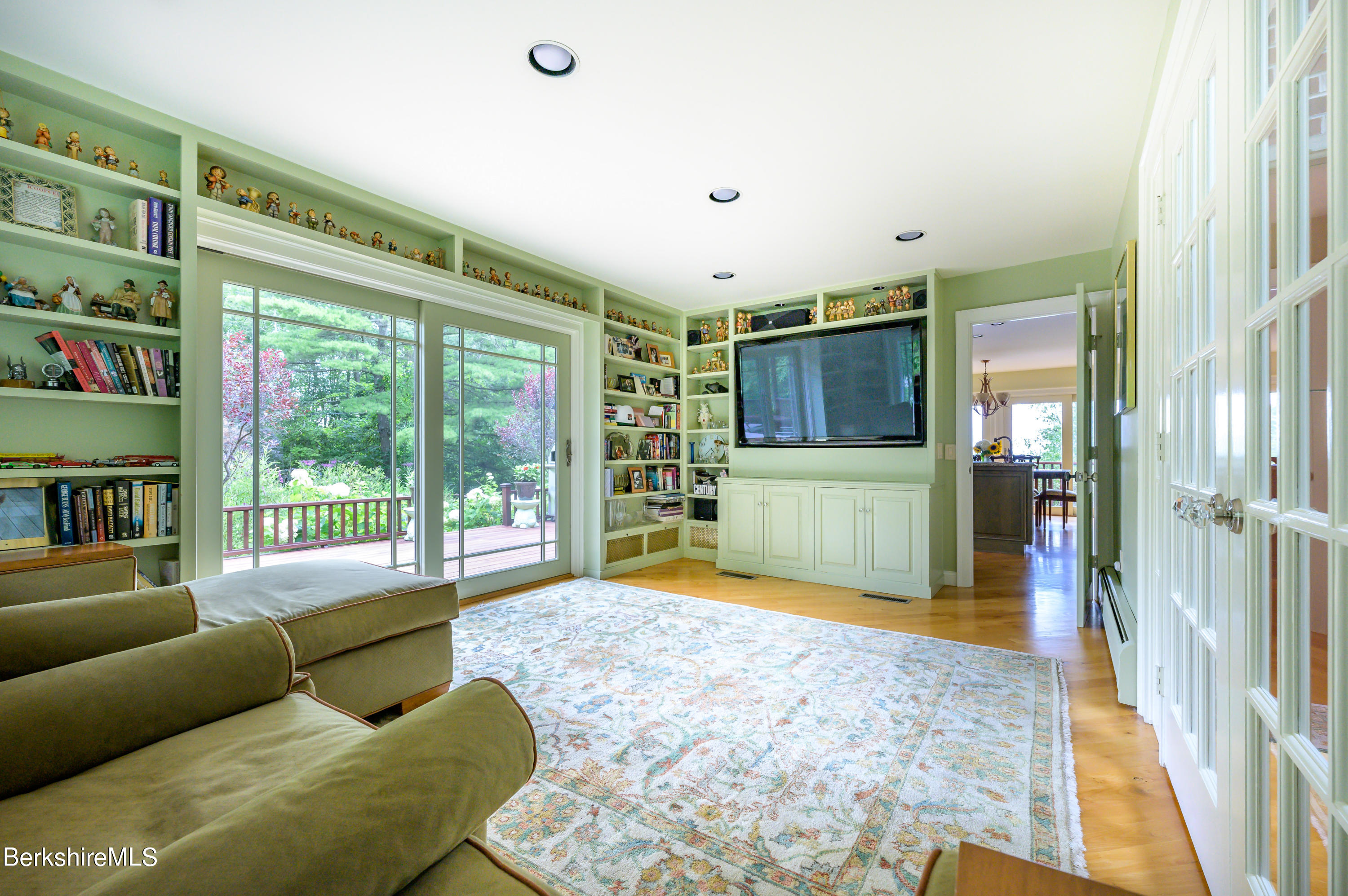 66 West Center Road West Stockbridge, MA 01266 - Photo 12 of 47 Den opens to deck