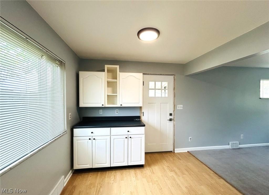 424 Lee Road Follansbee, WV 26037 - Photo 5 of 12 Kitchen featuring cabinetry, and light wood finished floors