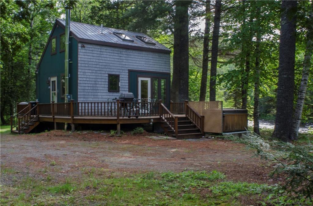 1032 Poplar Stream Road Kingfield, ME 04947 - Photo 1 of 26 Surrounded by deck and the...