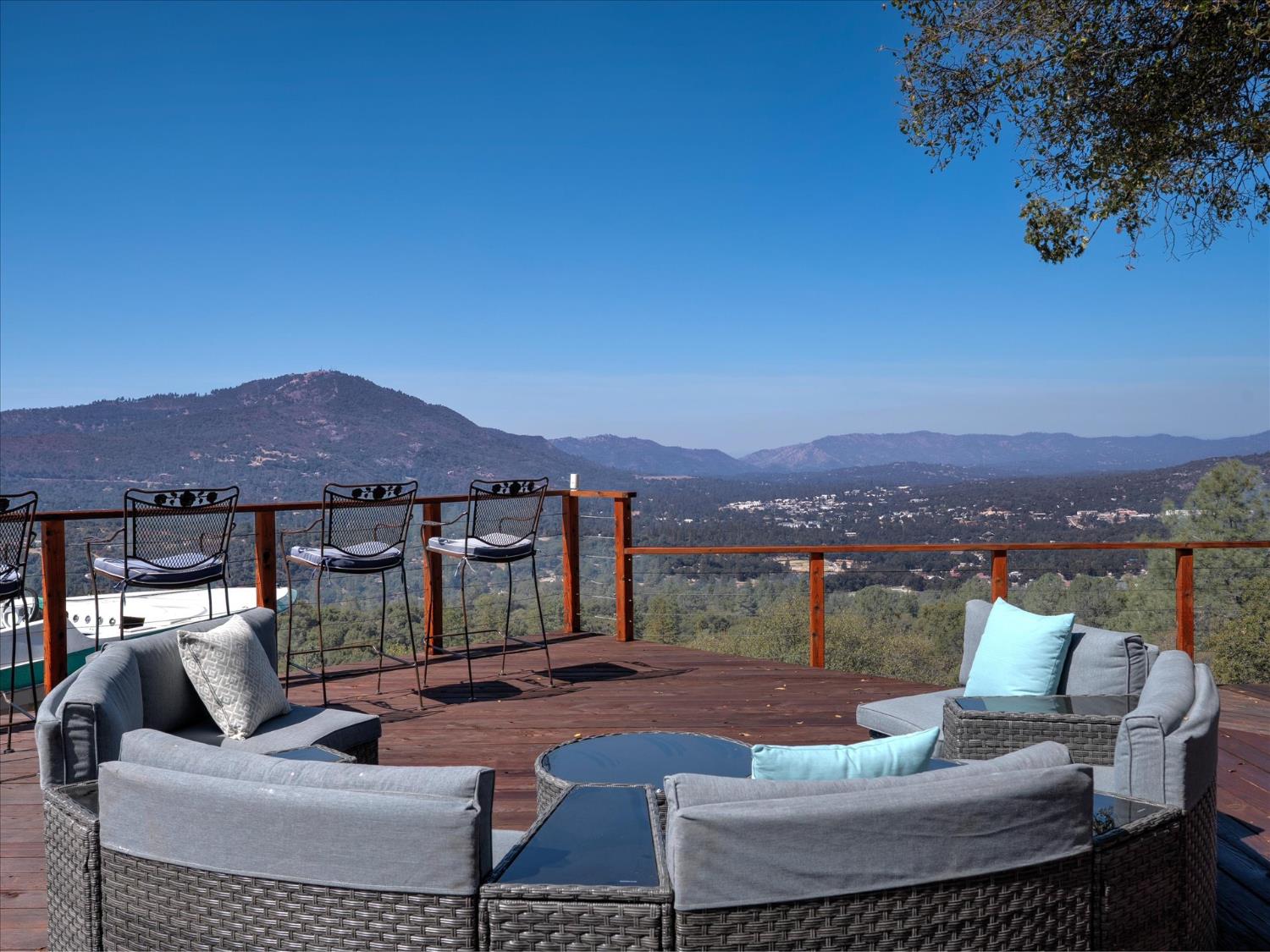 51571 Coyote Ridge Road Oakhurst, CA 93644 - Photo 1 of 83 Stunning views from Vista Escape deck(main home)