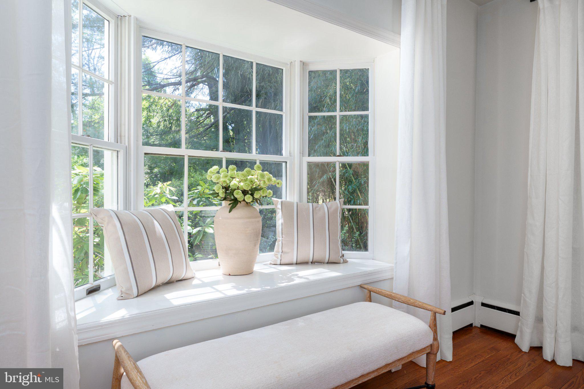 528 Mercer Road Princeton, NJ 08540 - Photo 11 of 43 Sunlit nook with serene greenery view.