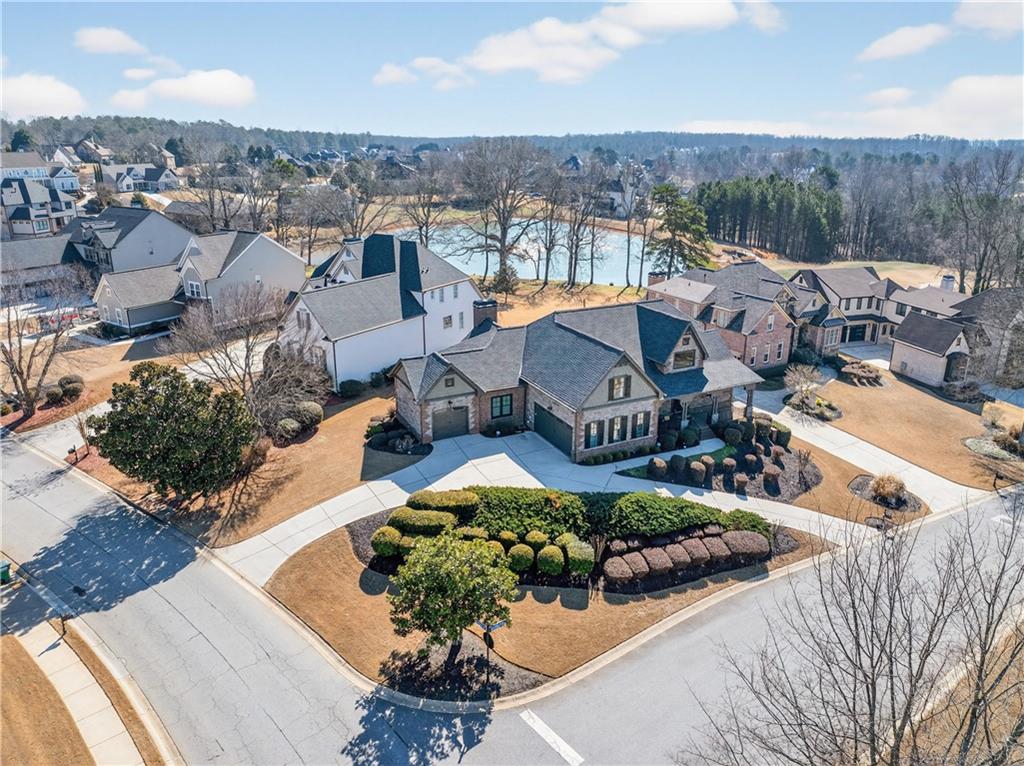 905 Old Forge Lane Jefferson, GA 30549 - Photo 63 of 69 an aerial view of a house with a yard basket ball court and outdoor seating