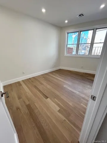 wooden floor in an empty room