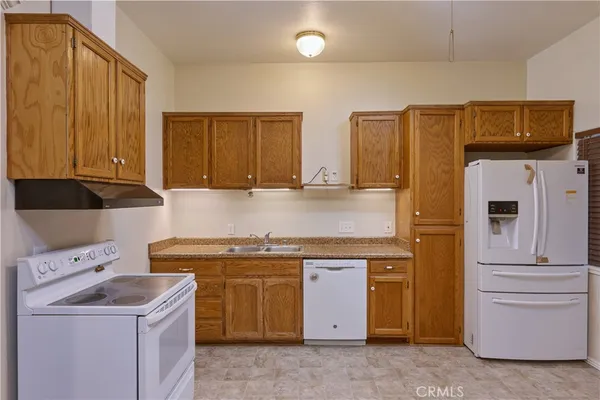 a view of a park with tree s