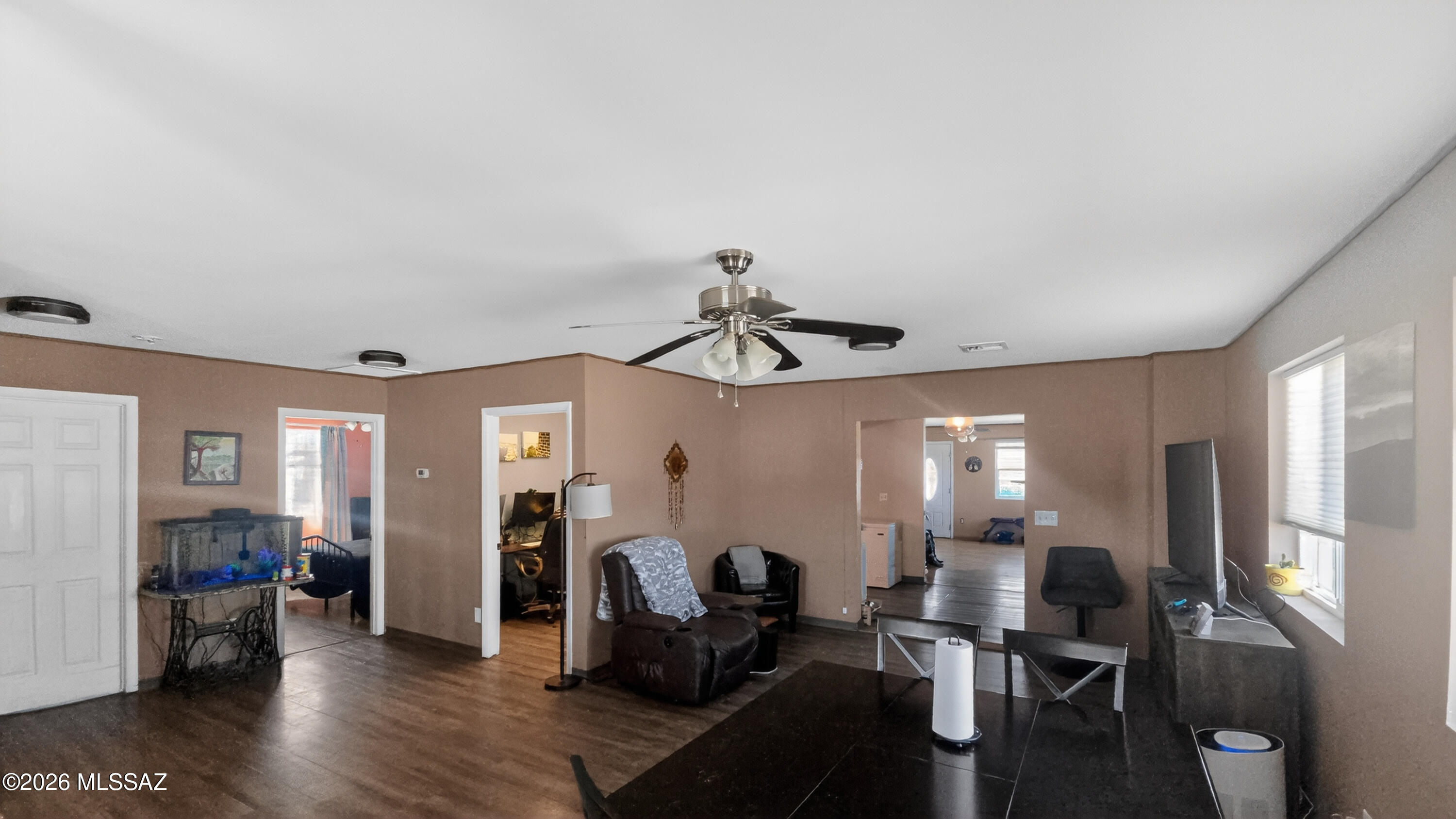 6464 North 6 Gun Road Willcox, AZ 85643 - Photo 19 of 32 family room to office and bedroom