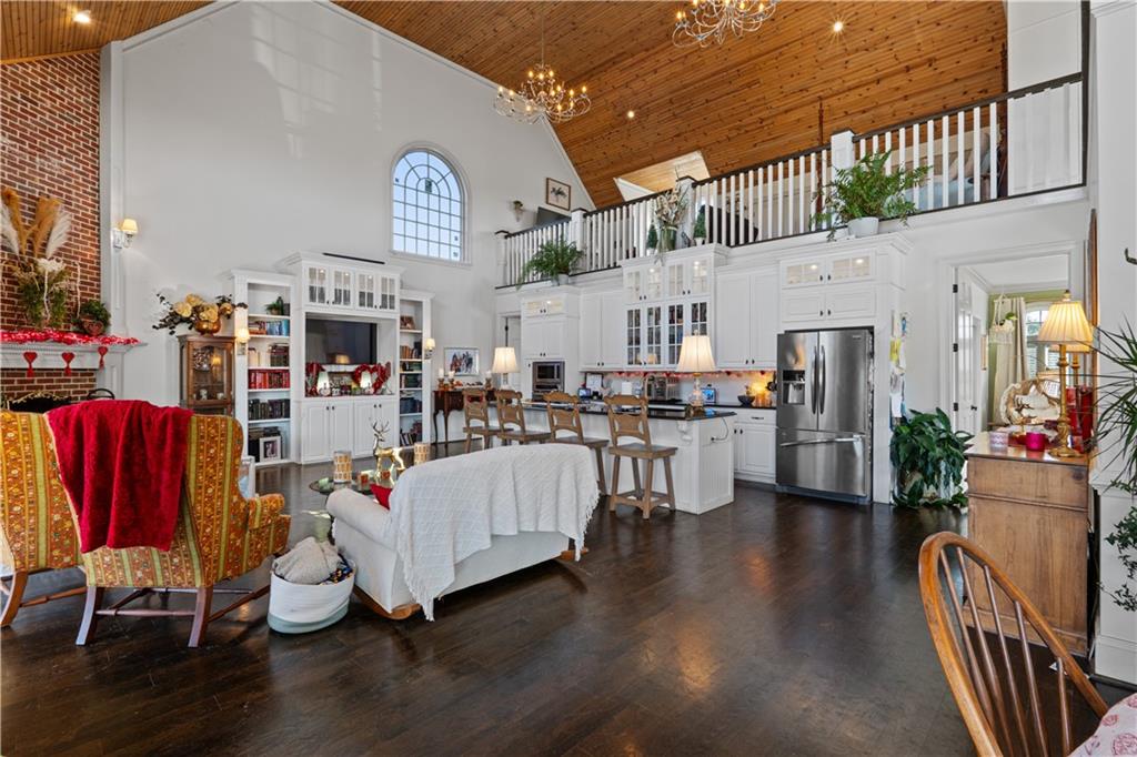31 Duck Pond Road Roopville, GA 30170 - Photo 108 of 136 a living room with furniture and a clock