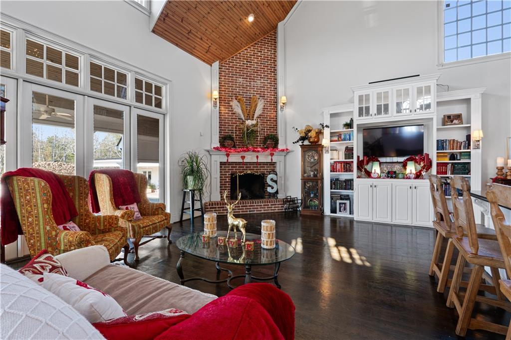 31 Duck Pond Road Roopville, GA 30170 - Photo 109 of 136 a living room with furniture and a fireplace