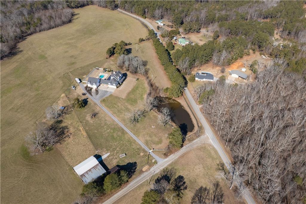 31 Duck Pond Road Roopville, GA 30170 - Photo 32 of 136 an aerial view of a house with a yard